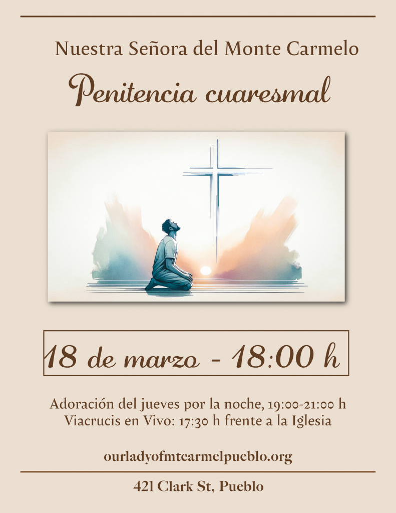 OLMC Lenten Spanish Penance